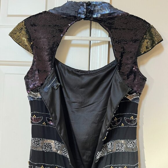 French Connection Sequin Mini Dress, Size 4 - Picture 4 of 11